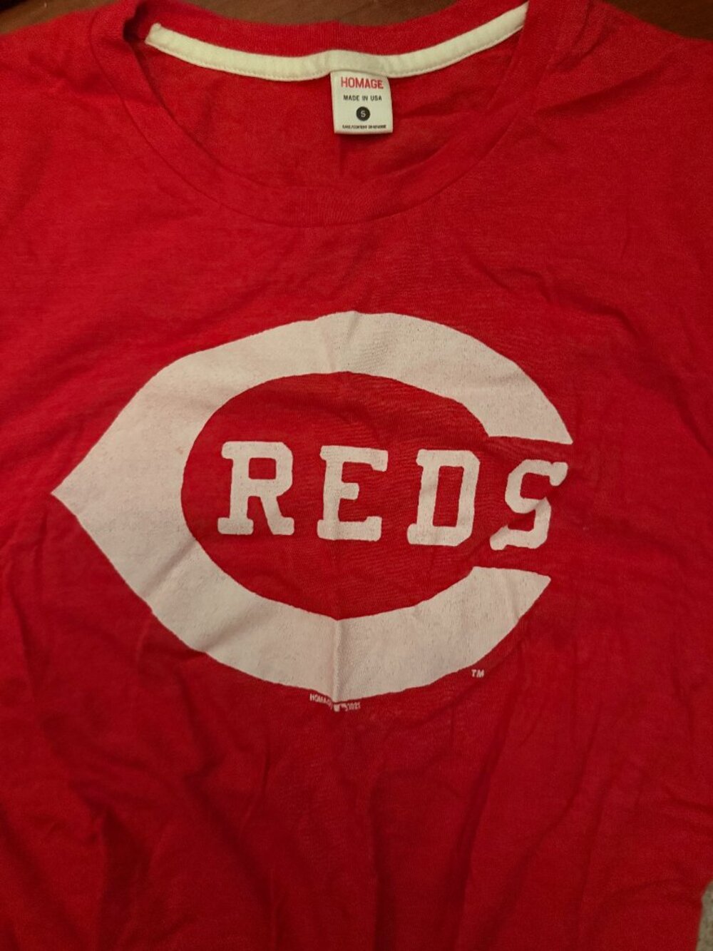 Homage Cincinnati Reds t shirt